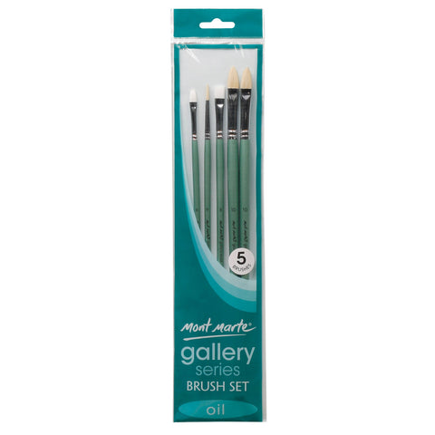 MM Gallery Series Brush Set Oils 5pc