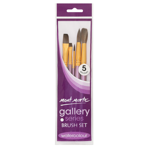 MM Gallery Series Brush Set Watercolour 5pc