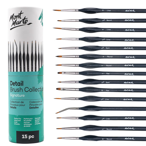 MM Detail Brush Collection 15pc
