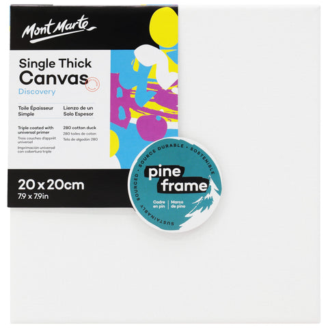 MM Discovery Canvas Single Thick 20x20cm