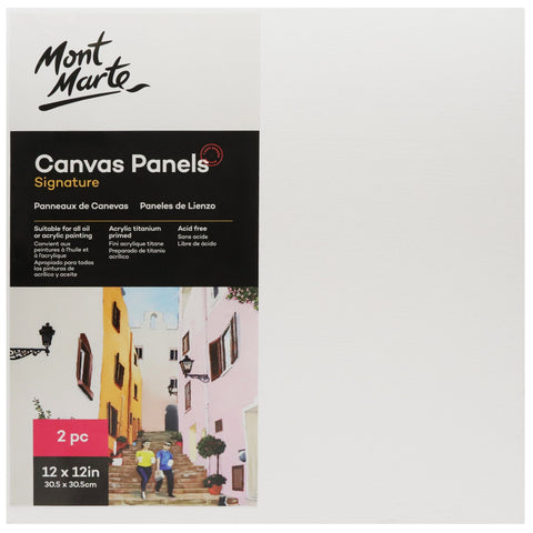 MM Canvas Panels Pack 2 30.5x30.5cm