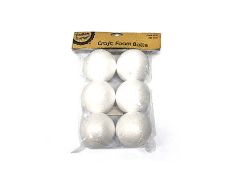 7cm Foam balls