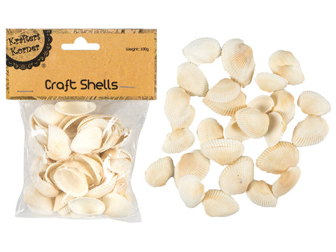 White Craft Shells 100gm