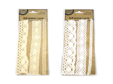 Adhesive Lace Strips