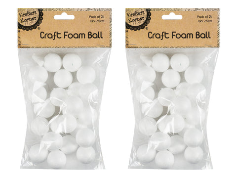 2.5cm Foam Balls