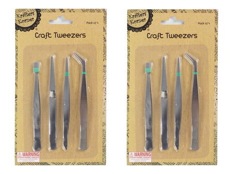 Assorted Craft Tweezers