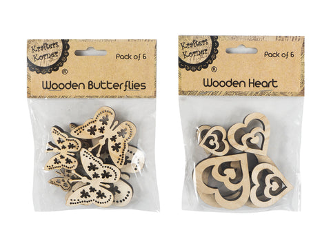 Small Wooden Shapes