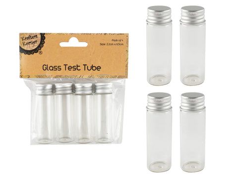 6.5CM Glass Test Tubes