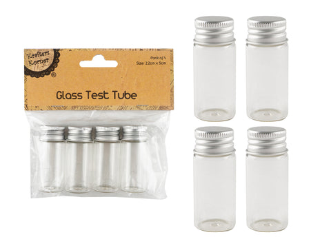 5CM Glass Test Tubes