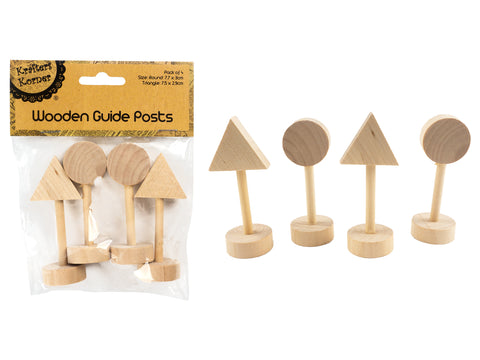 Wooden Guide Posts