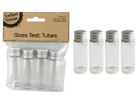 15ML  Glass Test Tubes