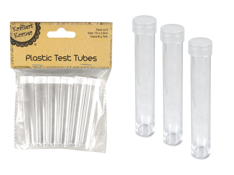 Plastic Test Tubes