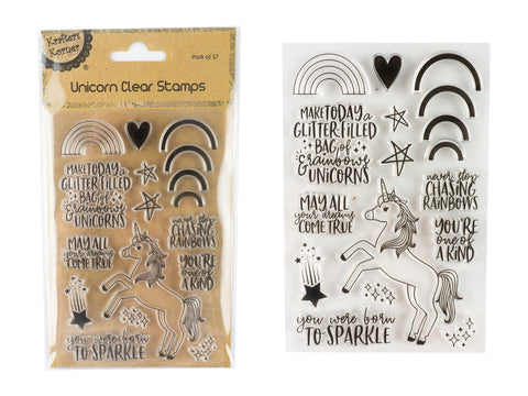 Unicorn Clear Stamp Set