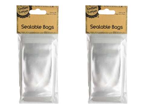 Mini Sealable Clear Bags