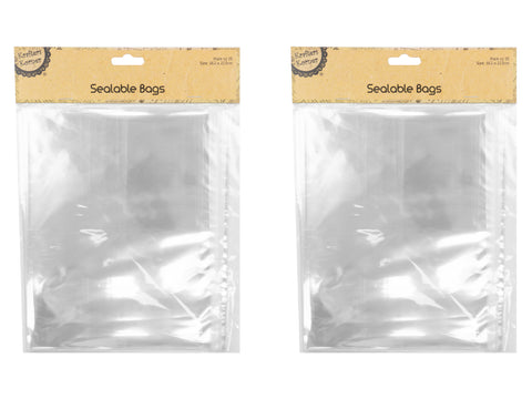 Large Sealable Clear Bags