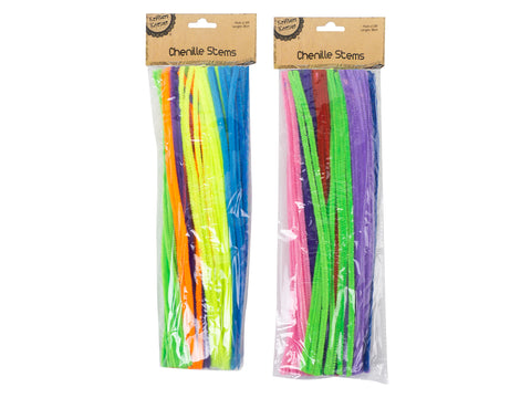 Chenille Stems Pack of 100