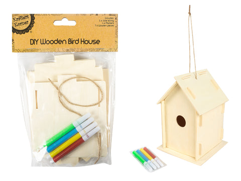 DIY Wooden Bird Houses