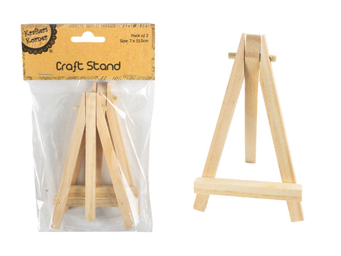 Wooden Craft Stand