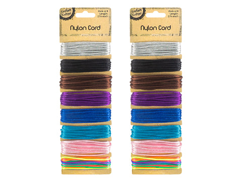 Nylon Cord Assorted Colours
