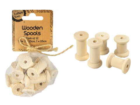 Wooden Spools