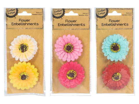Craft Flower Embellishments