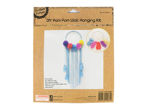 DIY Pom Pom Wall Hanging Kit