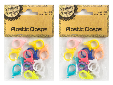 2.5CM Plastic Clasps