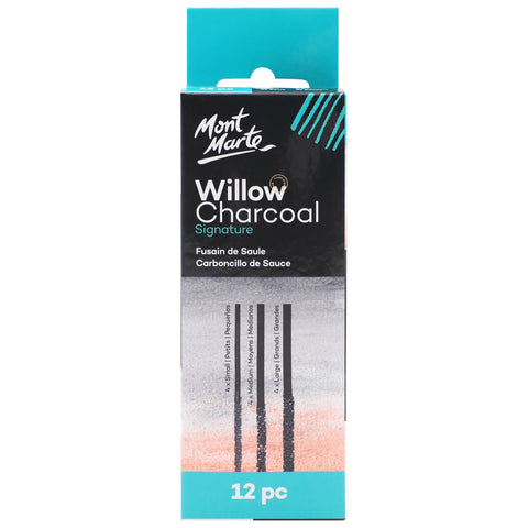 MM Willow Charcoal Pkt 12