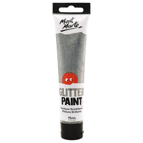 MM Glitter Paint 75ml - Silver