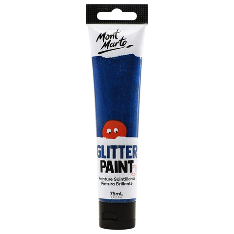 MM Glitter Paint 75ml - Dark Blue