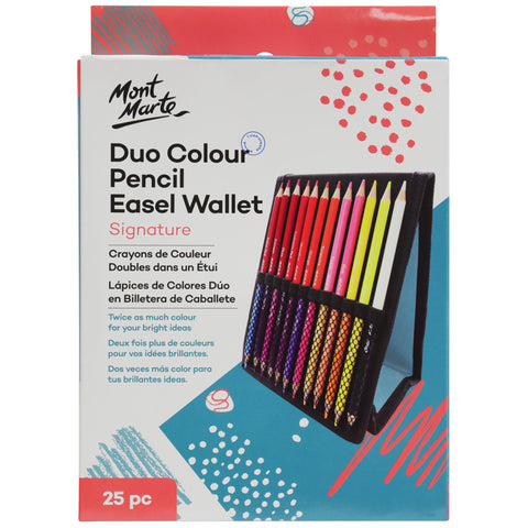 MM Duo Colour Pencil Easel Wallet 25pc
