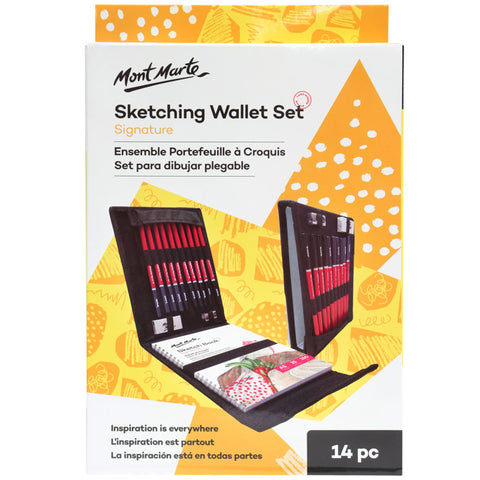 MM Sketching Wallet Set 14pc
