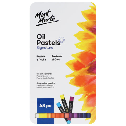 MM Oil Pastels 48pc in Tin Box