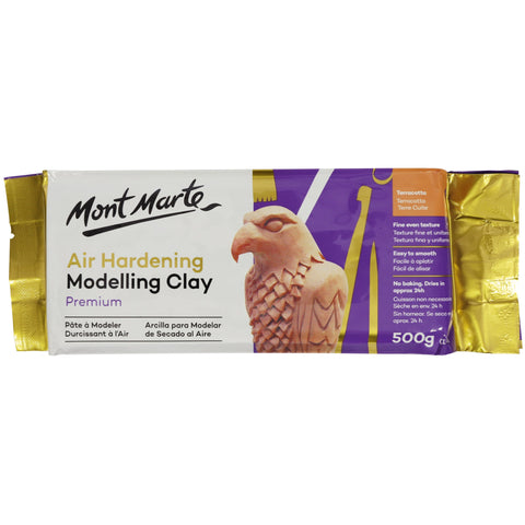 MM Air Hardening Modelling Clay - Terracotta 500g