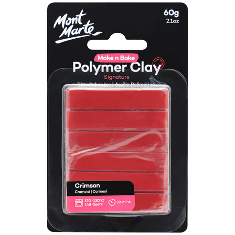 MM Make n Bake Polymer Clay 60g - Crimson