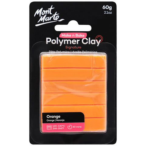 MM Make n Bake Polymer Clay 60g - Orange