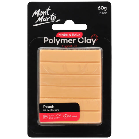 MM Make n Bake Polymer Clay 60g - Peach