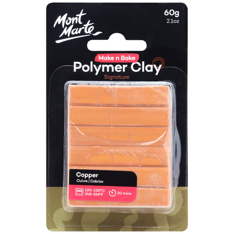 MM Make n Bake Polymer Clay 60g - Copper