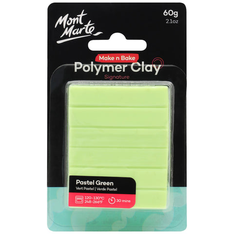MM Make n Bake Polymer Clay 60g - Pastel Green
