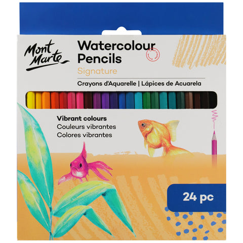 MM Watercolour Pencils 24pc