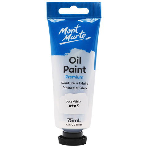 MM Oil Paint 75ml - Zinc White