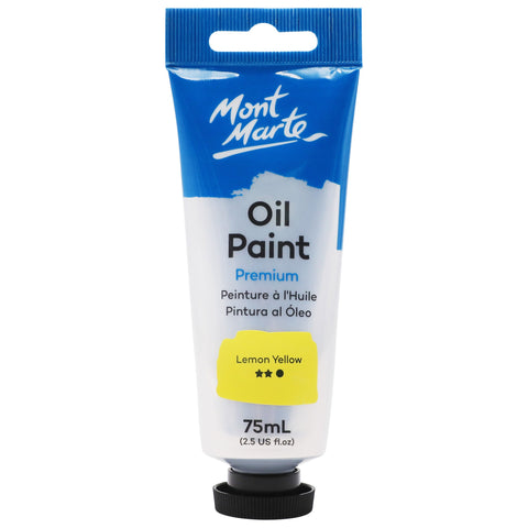 MM Oil Paint 75ml - Lemon Yellow