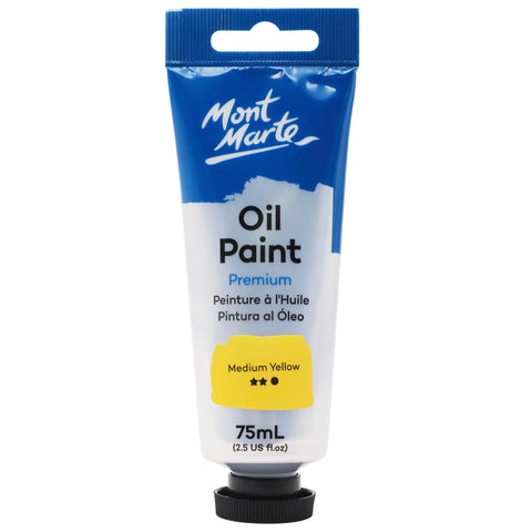 MM Oil Paint 75ml - Medium Yellow