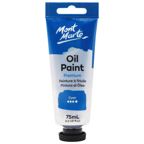 MM Oil Paint 75ml - Cyan