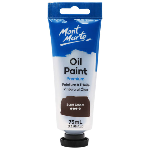 MM Oil Paint 75ml - Burnt Umber