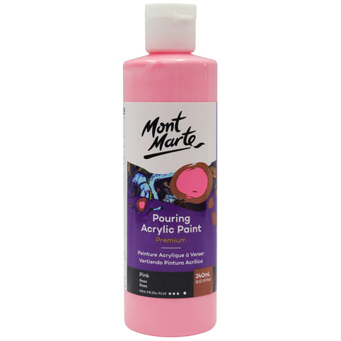 MM Pouring Acrylic 240ml - Pink