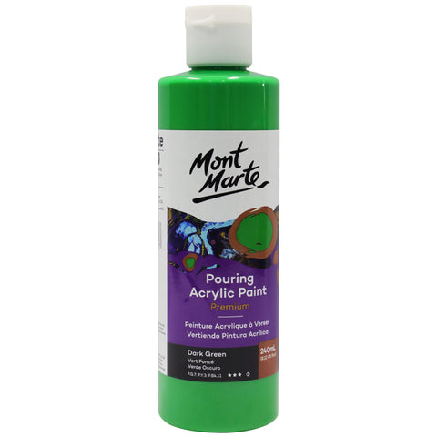 MM Pouring Acrylic 240ml - Dark Green