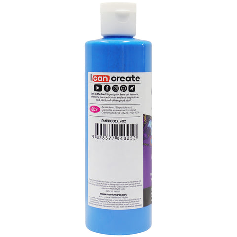 MM Pouring Acrylic 240ml - Cerulean Blue
