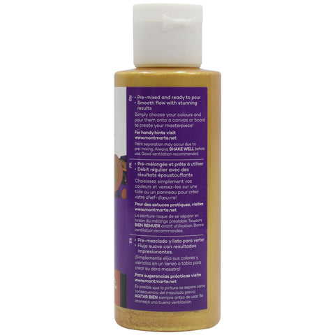 MM Pouring Acrylic Paint 120ml - Gold